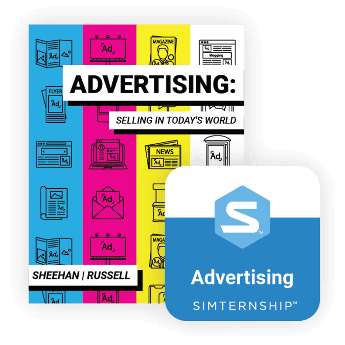 An image of Stukent's advertising campaigns courseware.
