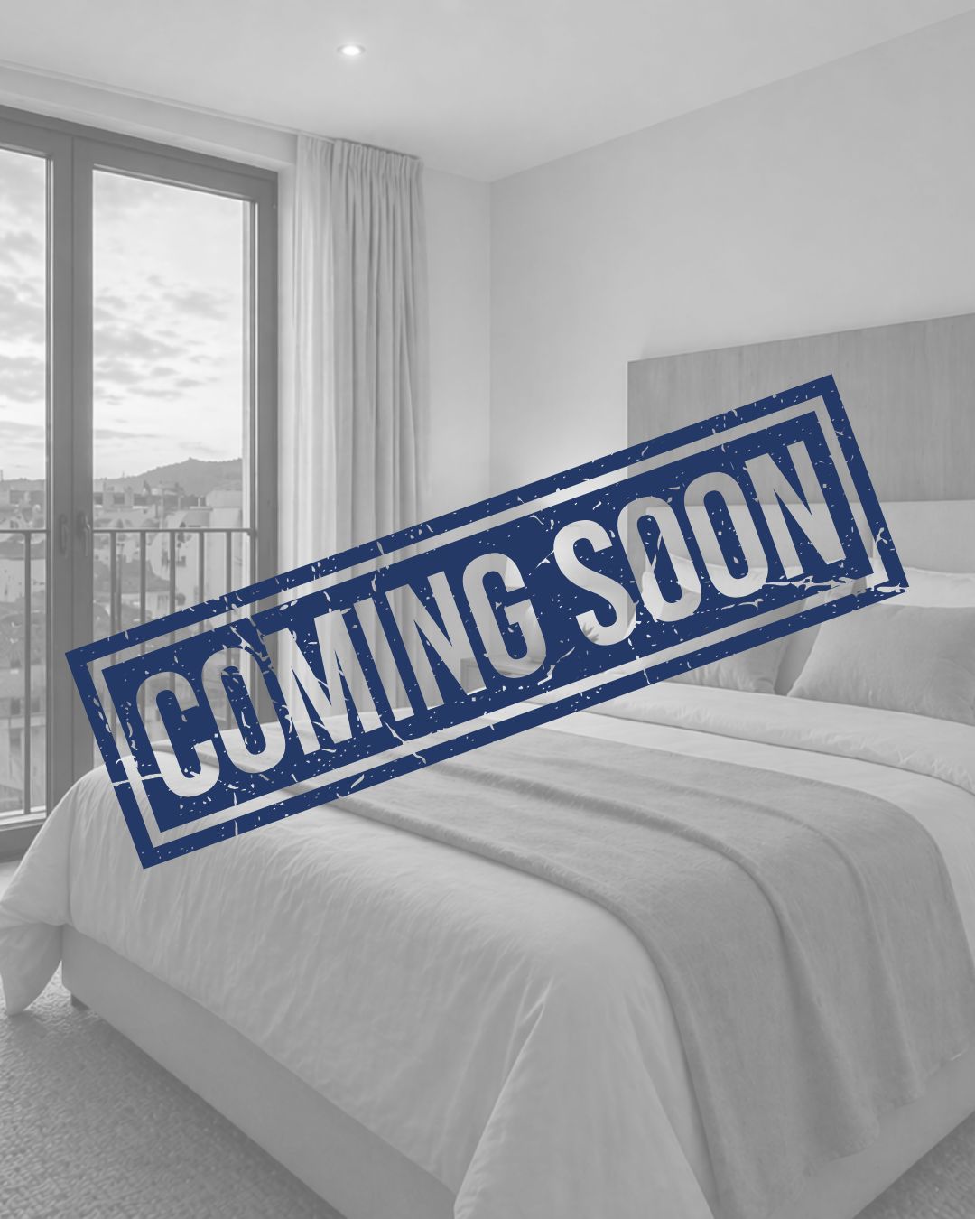 Interior render: Porcelanosa porcelain flooring and open-plan living in new-build apartment, Calle Rodríguez 7 Málaga