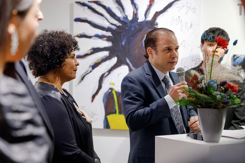 THE TRINITY X 주한 도미니카 공화국 대사관 · <The Art of Resilience>展: Global Art Reception