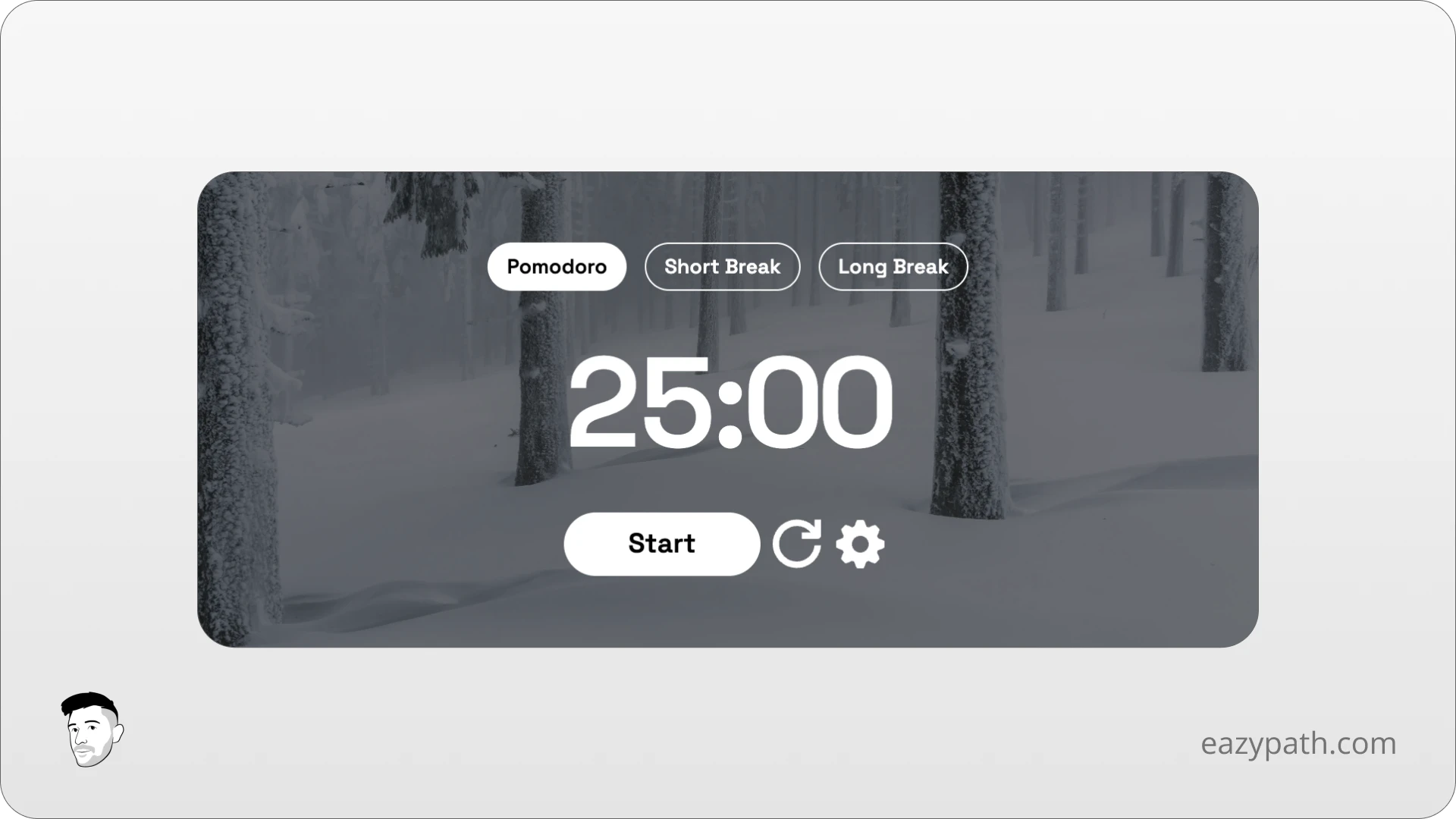 StudyWithMe Notion Pomodoro Timer Widget