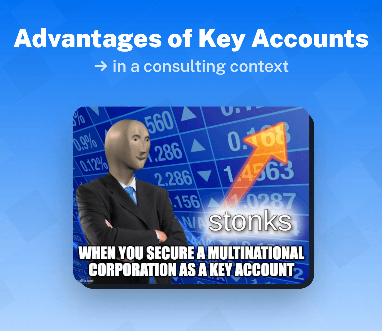 Example of Key Accounts in a consulting context