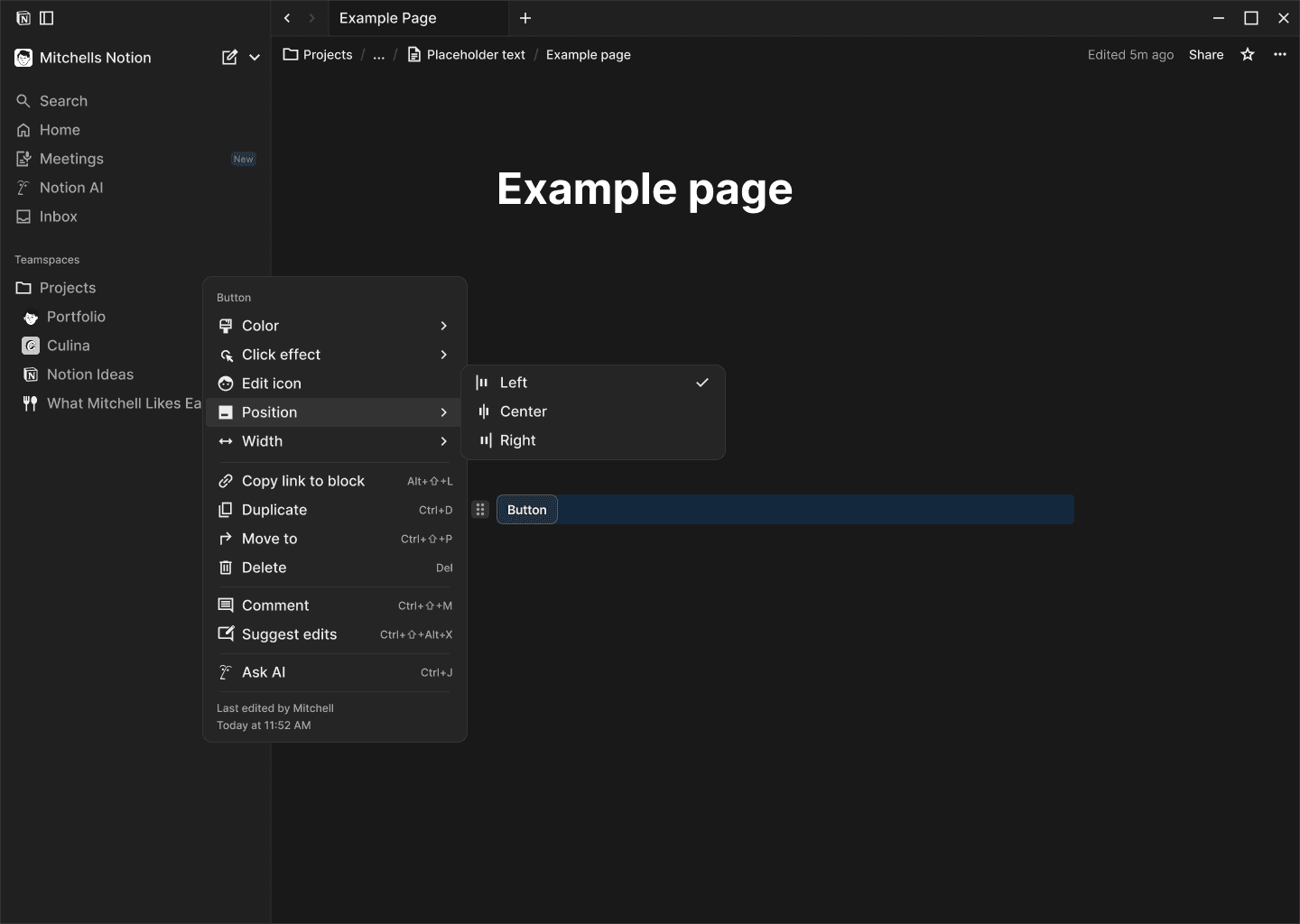 An early figma design of my new portfolio