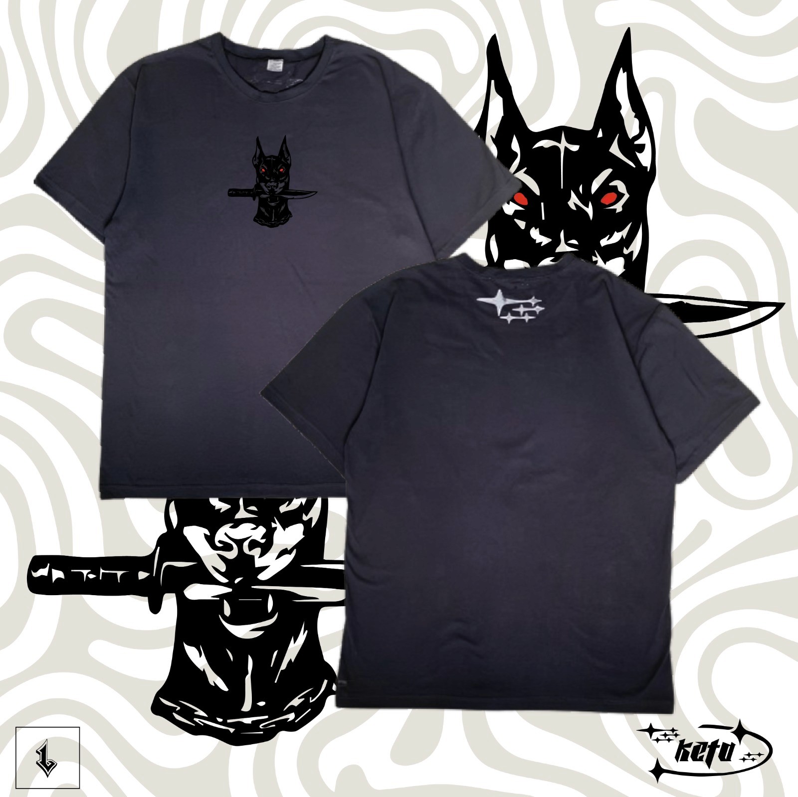 remera azul diseño 2