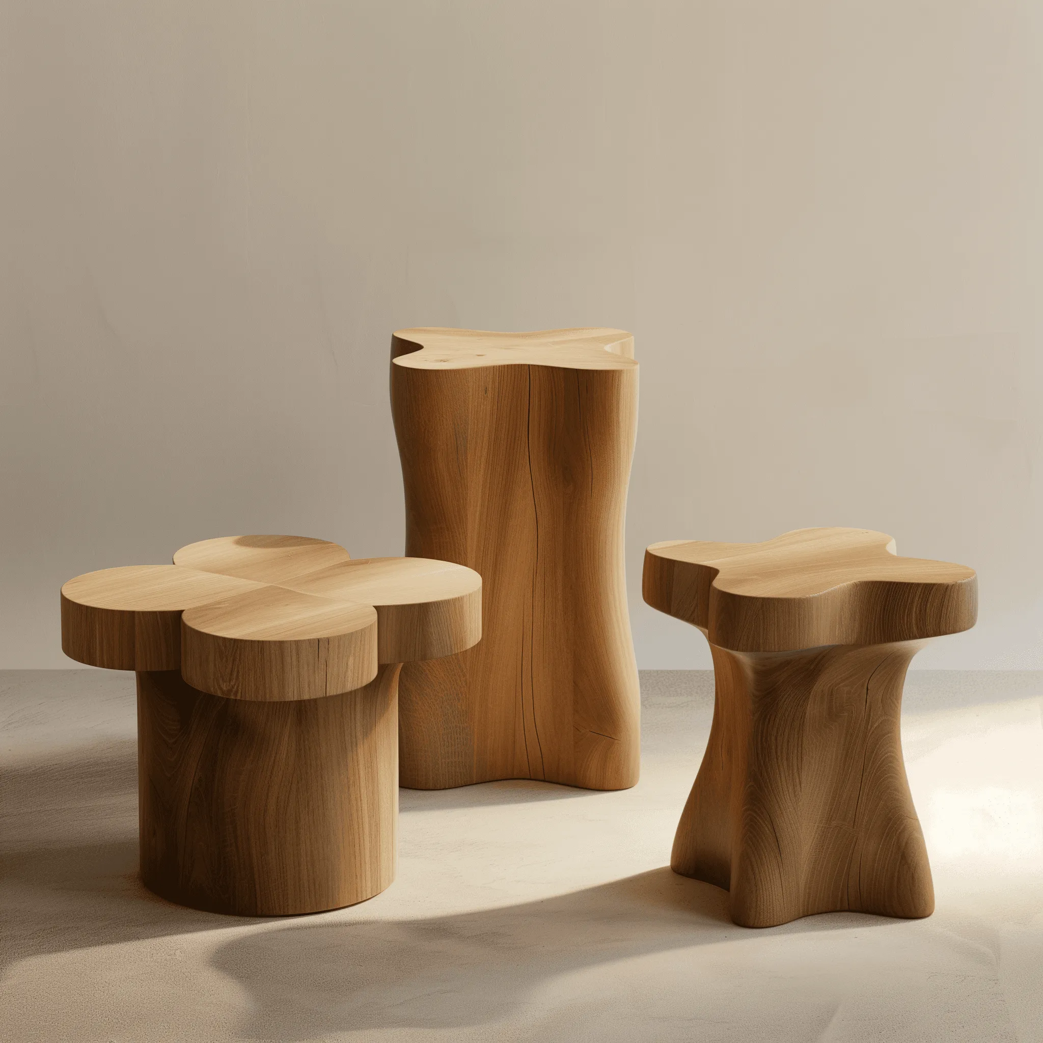 Axis mundi Stools 3_4_5_cocktail or side tables