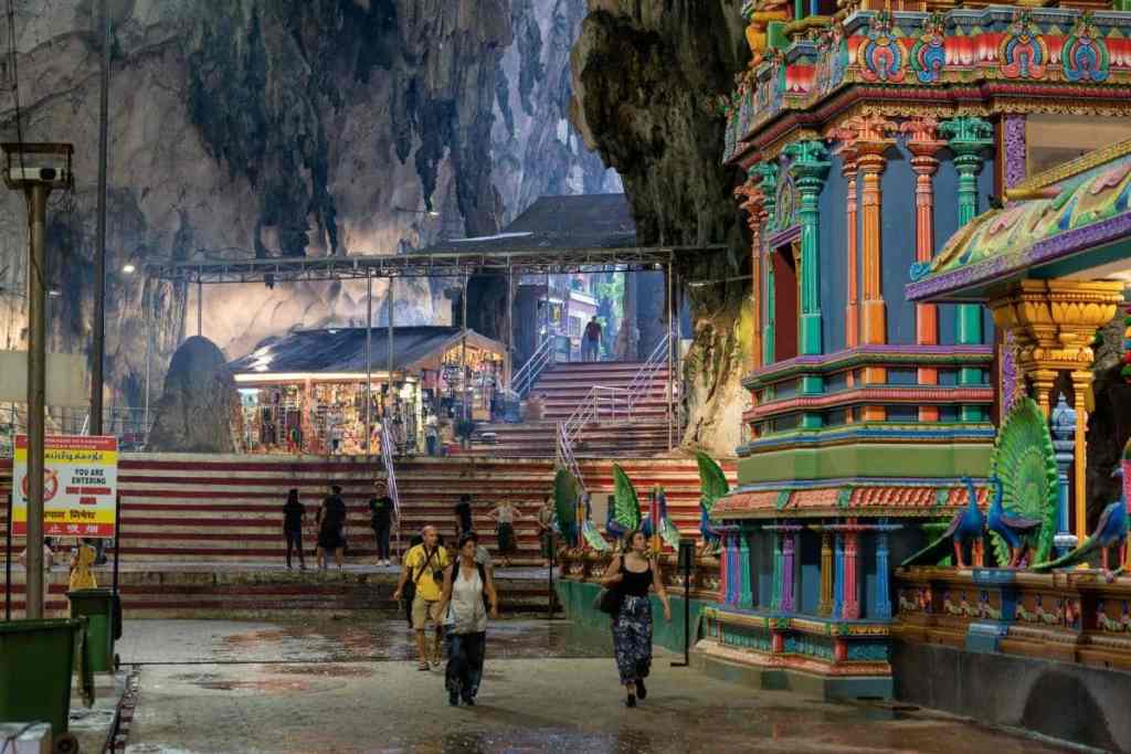 Exploring Batu Cave
