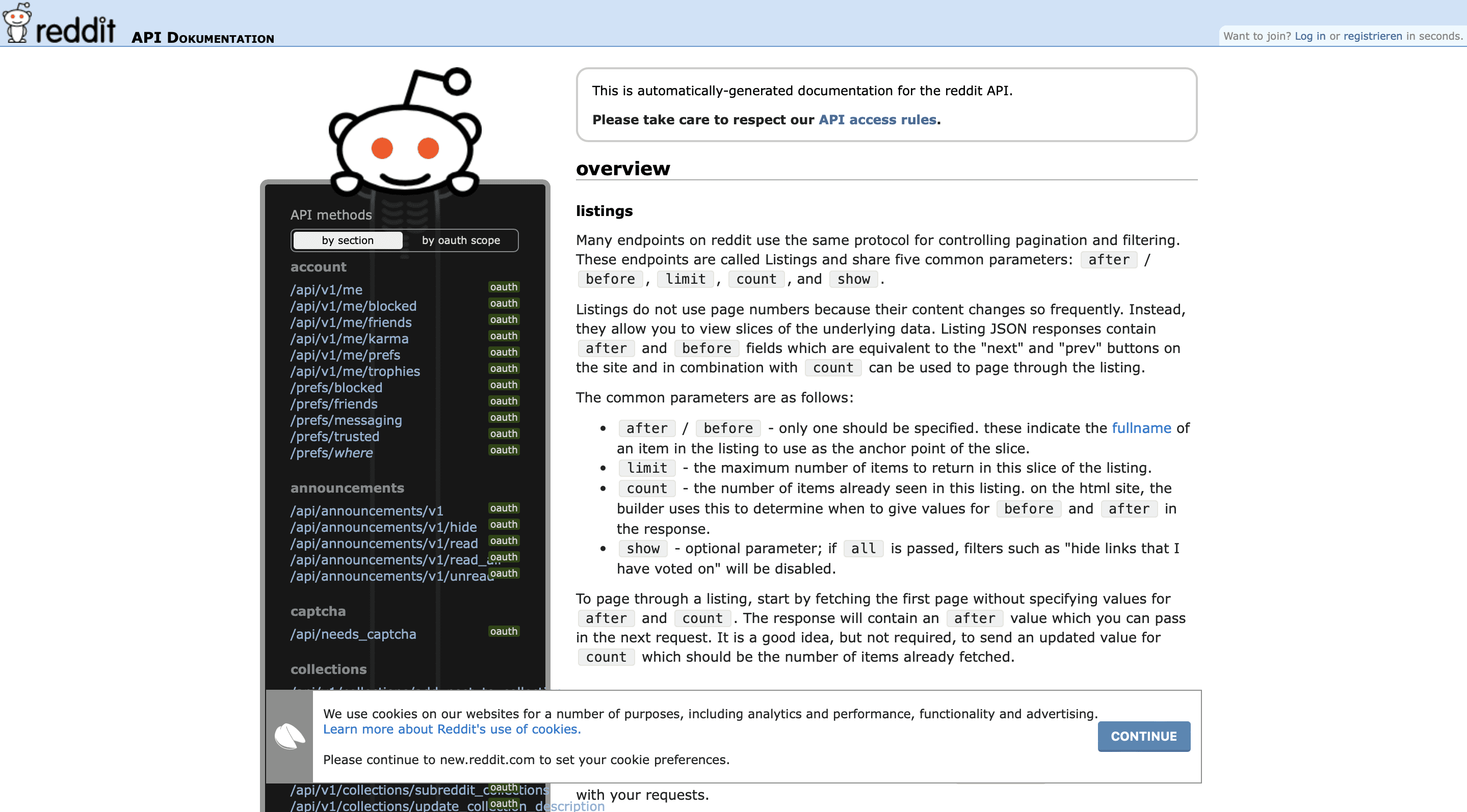 Reddit API