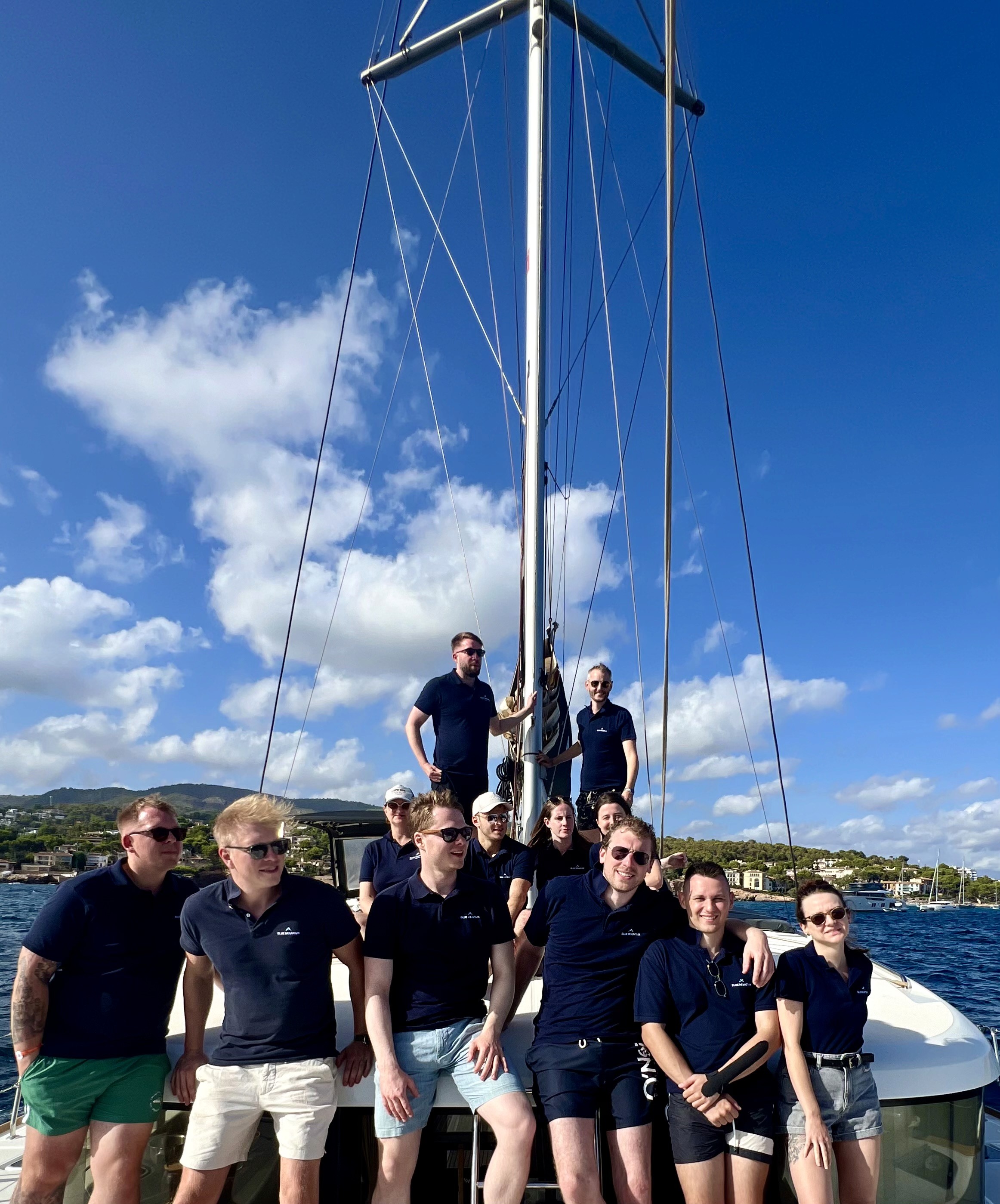 Mitarbeiterfoto Mallorca Segelturn Offsite