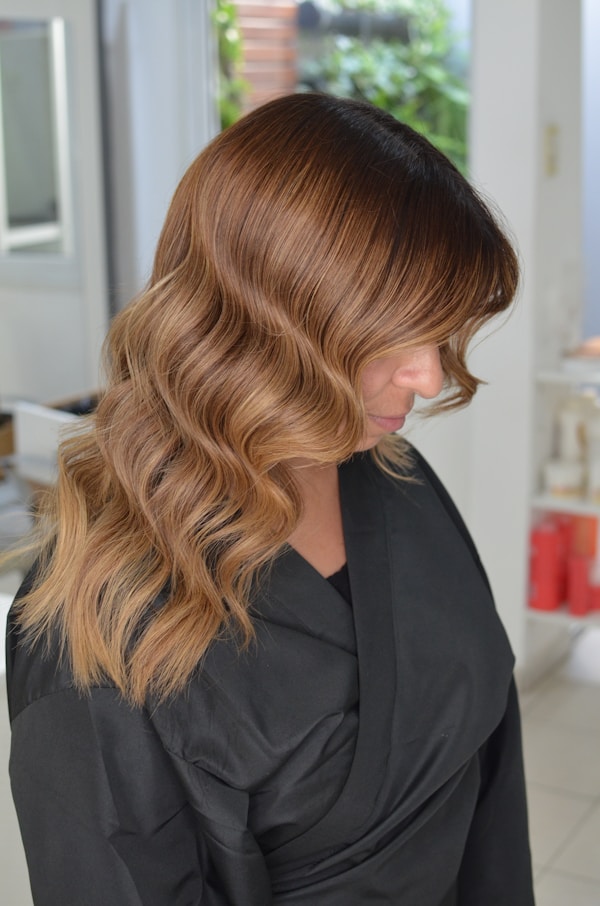 After hairstyle result