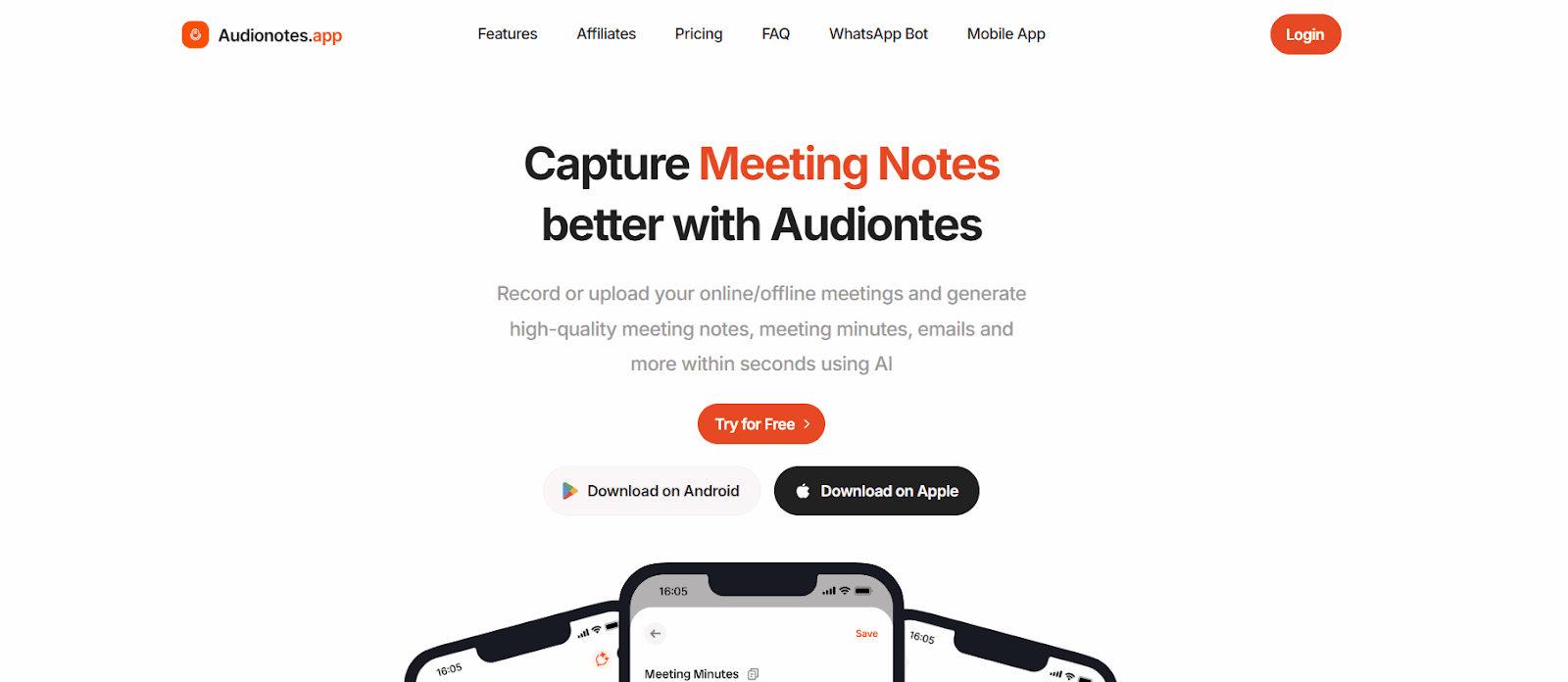 Audionotes