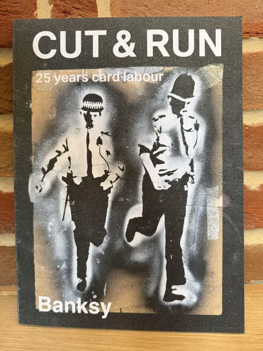 BANKSY x GoMA 'Cut and Run: 25 Years Card Labour' Official Book