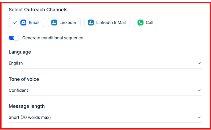 Multichannel outreach by Jason AI SDR