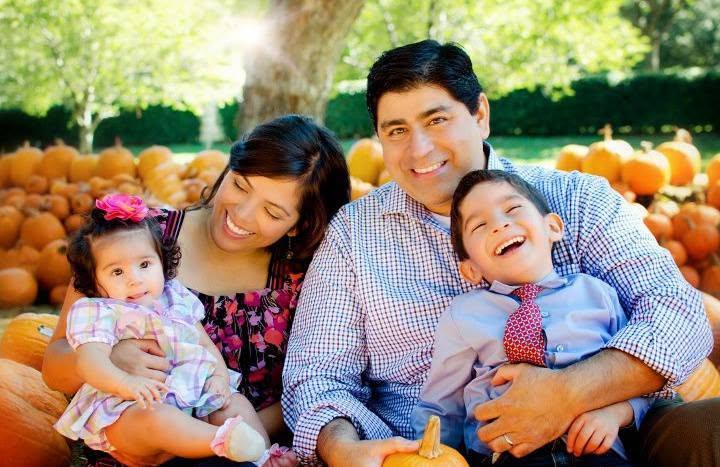 Dr. Phillip Duran with his family