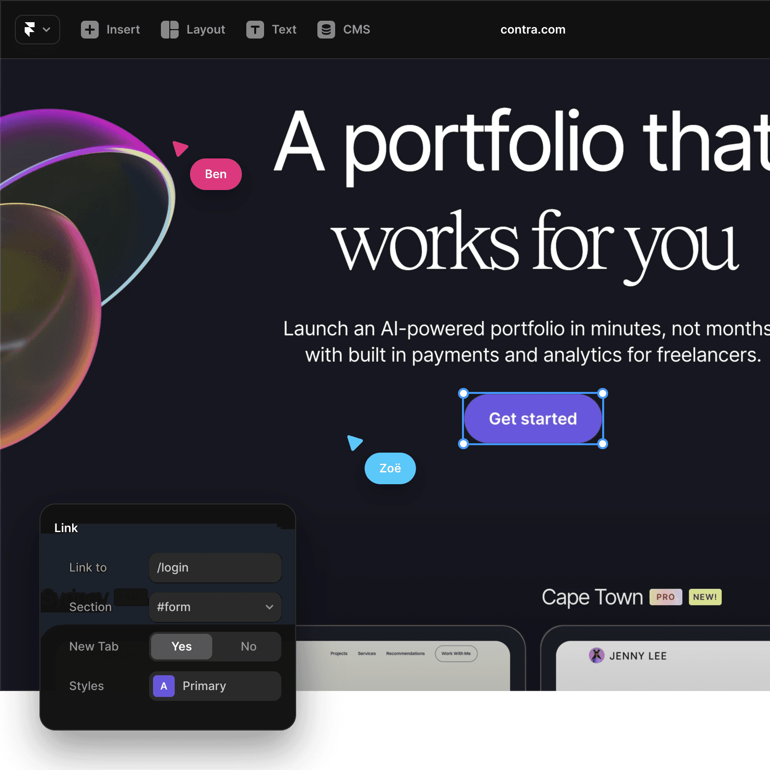 Framer — The Internet Is Your Canvas