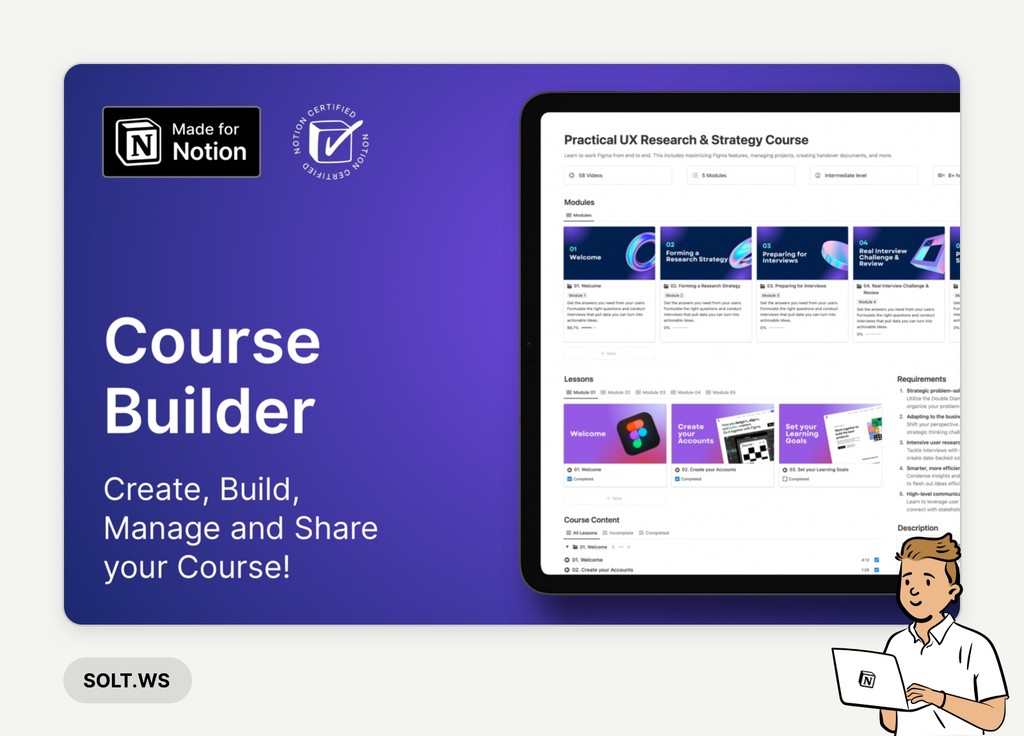 20 Best and Free Notion Templates for 2025 - Solt Wagner