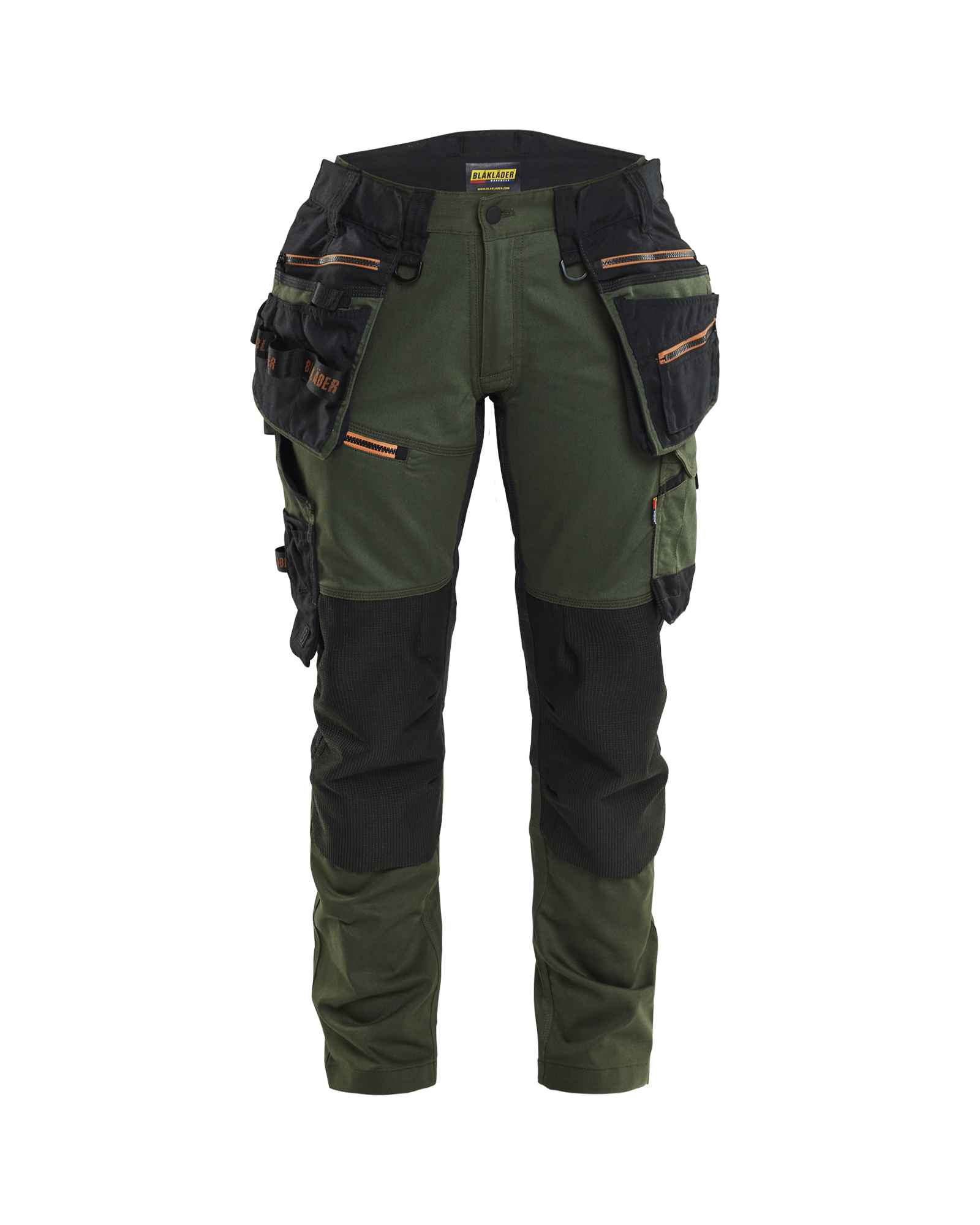 Werkshort voor dames in facilitaire dienst bij Vanatex — Blåkläder STRIKER Dames werkbroek met stretch