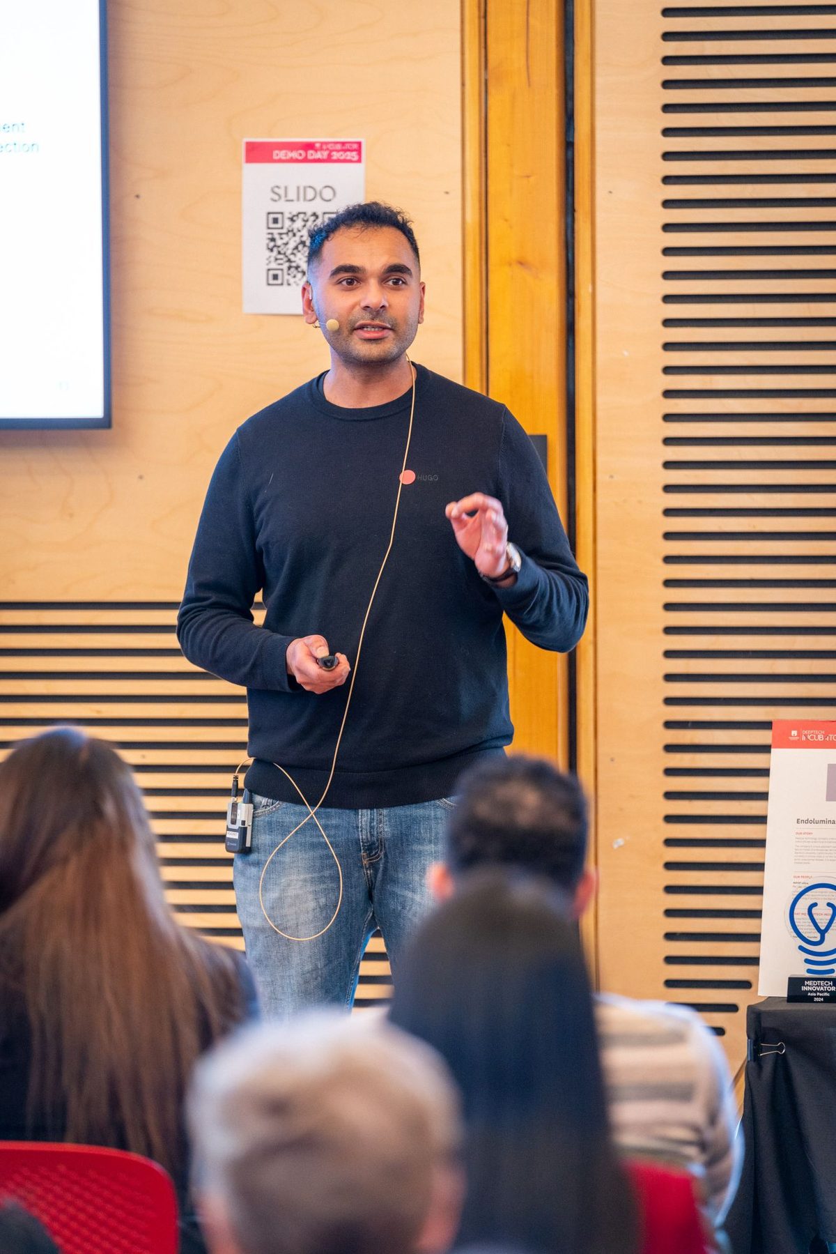 Ralph Noronha presenting