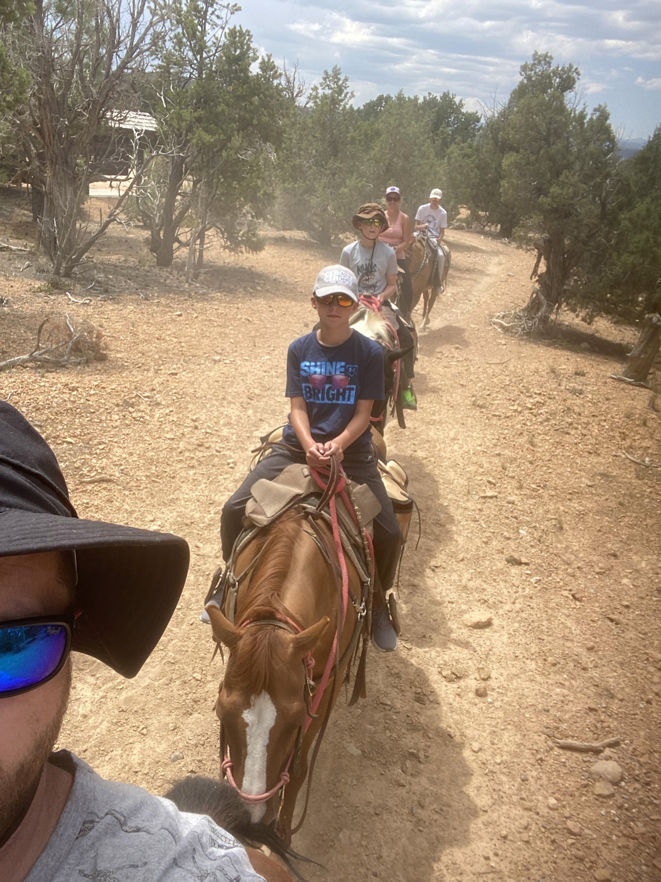 Horseback riding in Utah