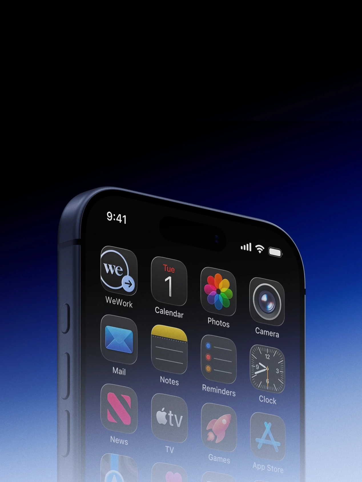 WeWork app icon redesign