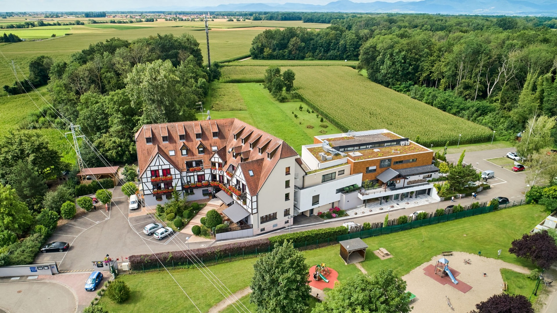 Hotel Les Alizes à Lispheim près de Strasbourg
