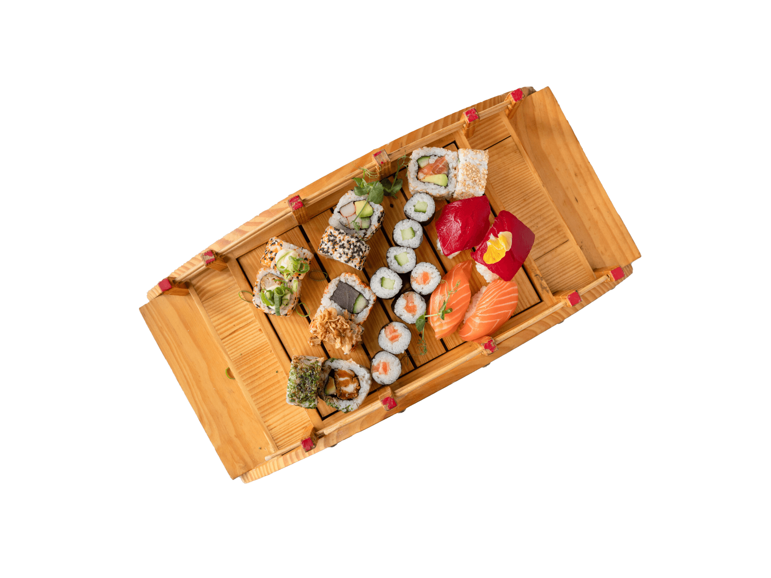 Ebi avocado komkommer roll – panko ebi sushi Deventer – Japanse mayo rol