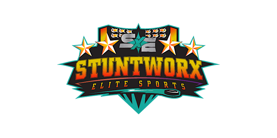 Stuntworx Elite gymnastics logo