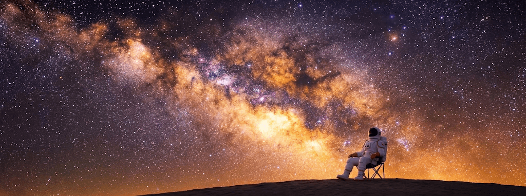 man on mountain cliff
