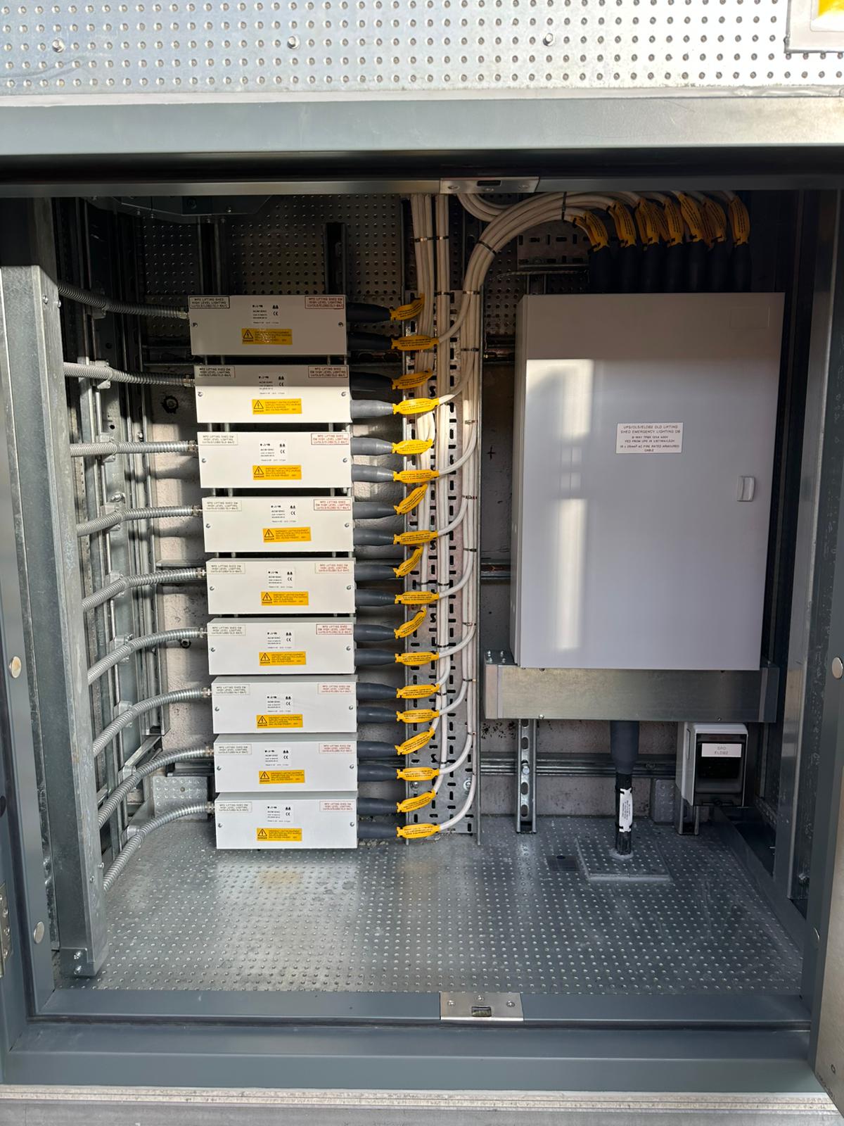 An electrical rail project completed by DPH