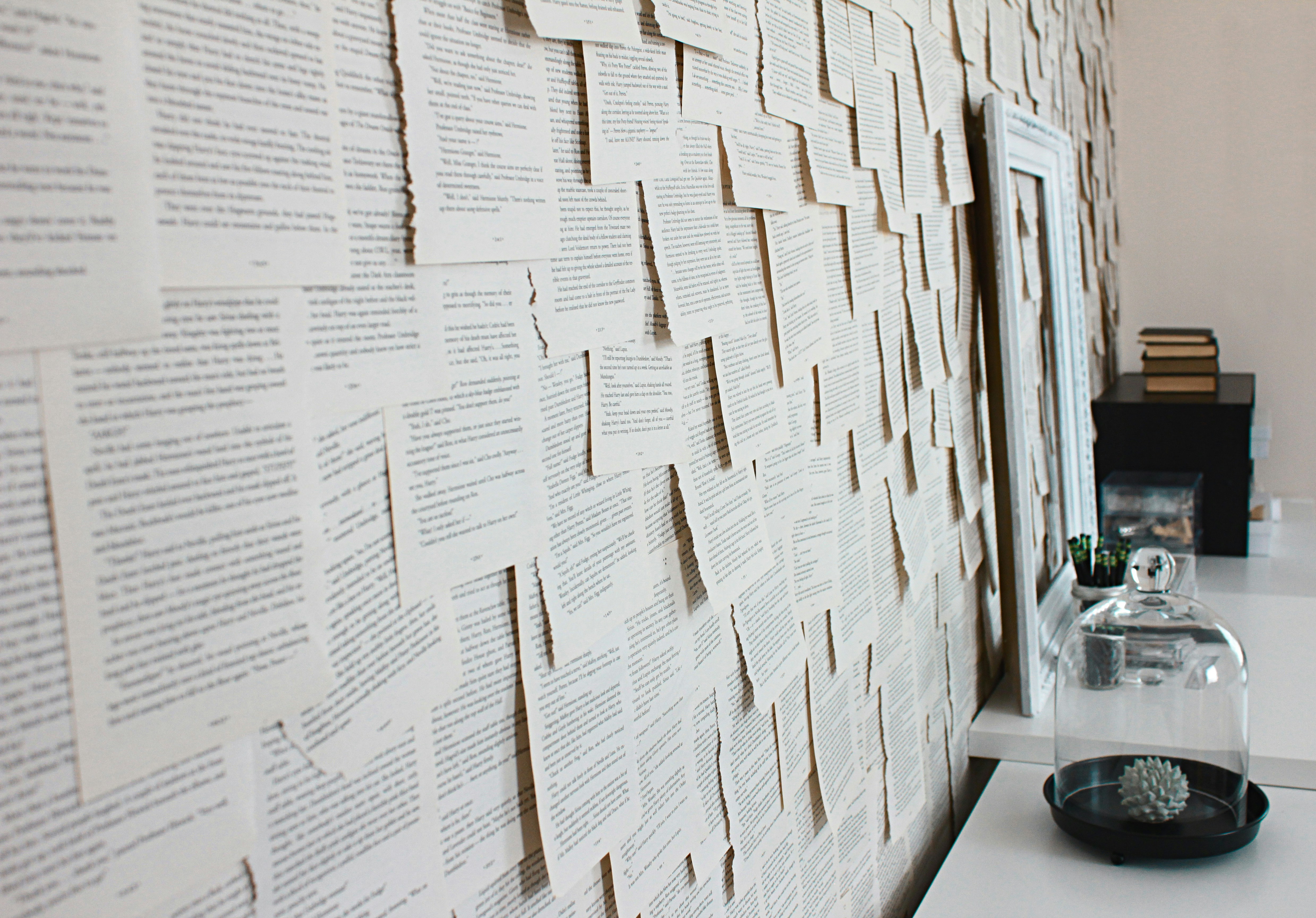 A wall of papers  | by Let Me Learn