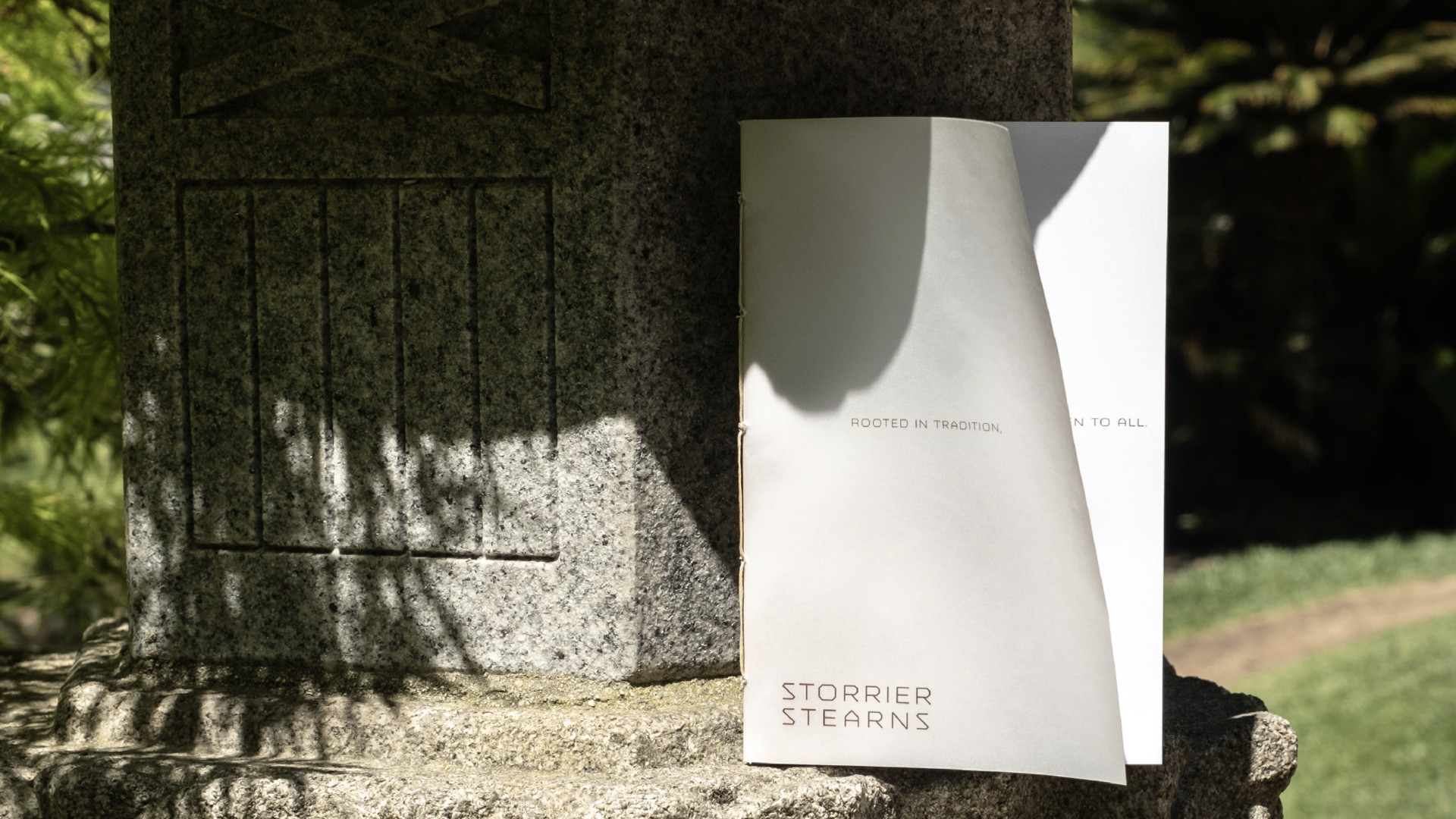 The logo for the rebrand is build by a custom typeface. Influenced by the Japanese letterforms and integrating it into the alphabet.