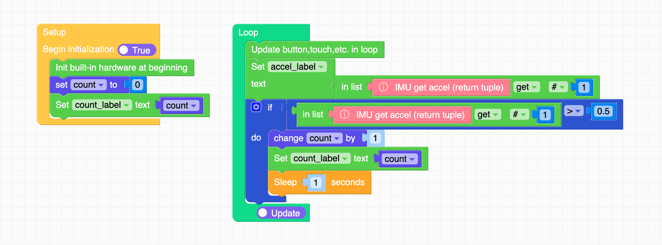 Logic Editor in UIFlow2 IDE