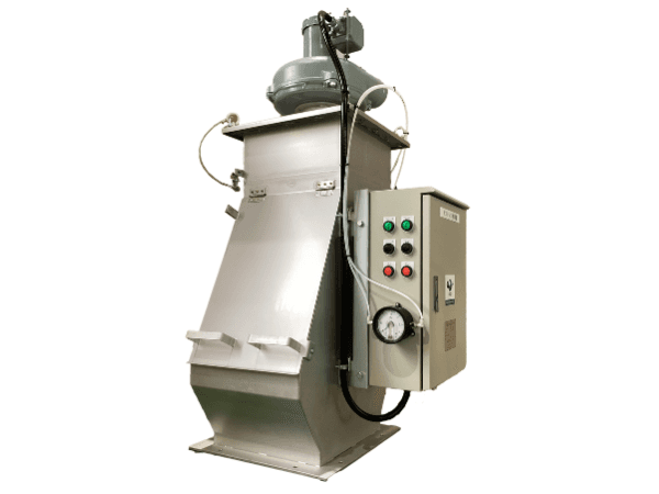 既存投入口のフランジサイズに合わせたサイズで製作