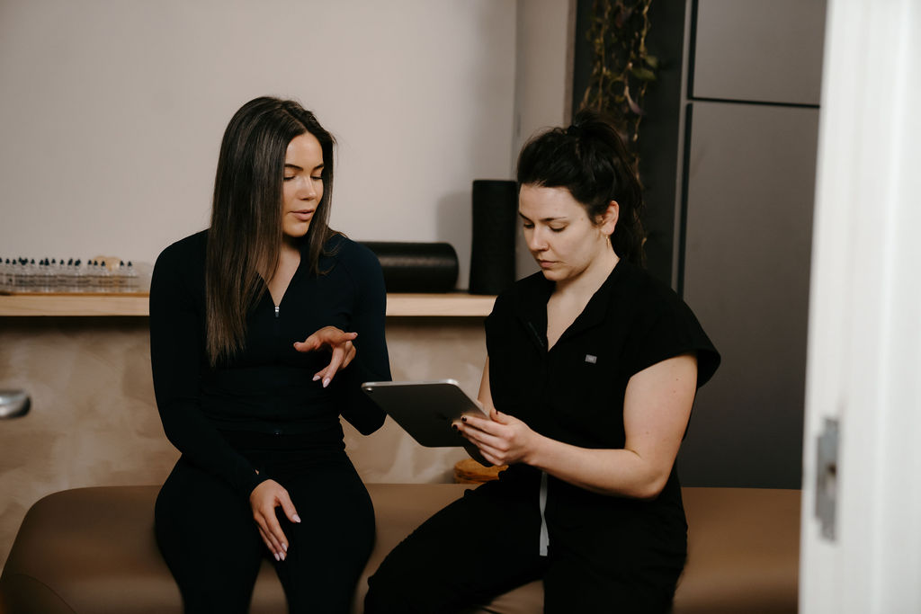 Image of back massage therapy