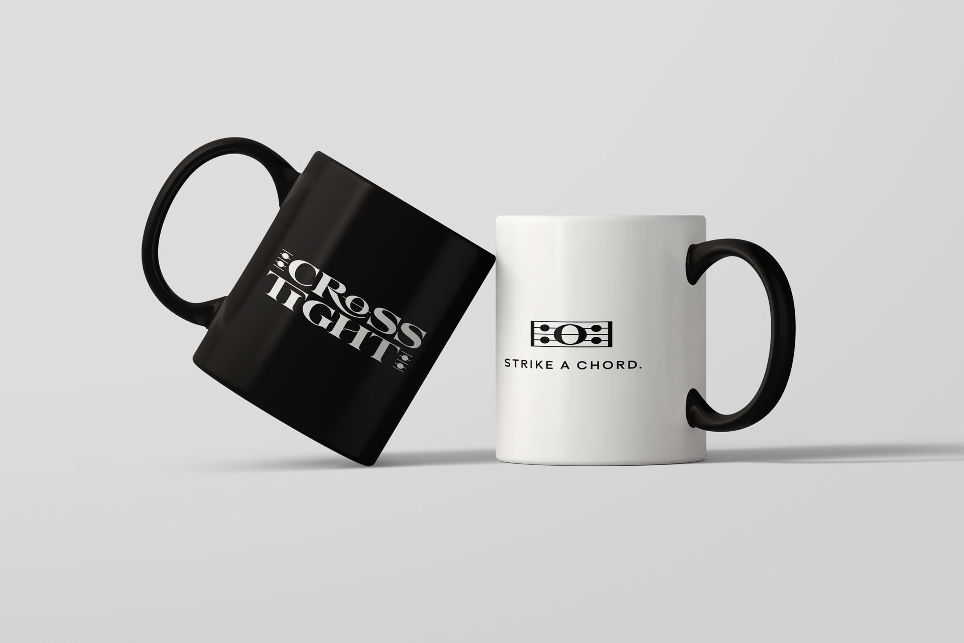 CrossTight logo on a mug