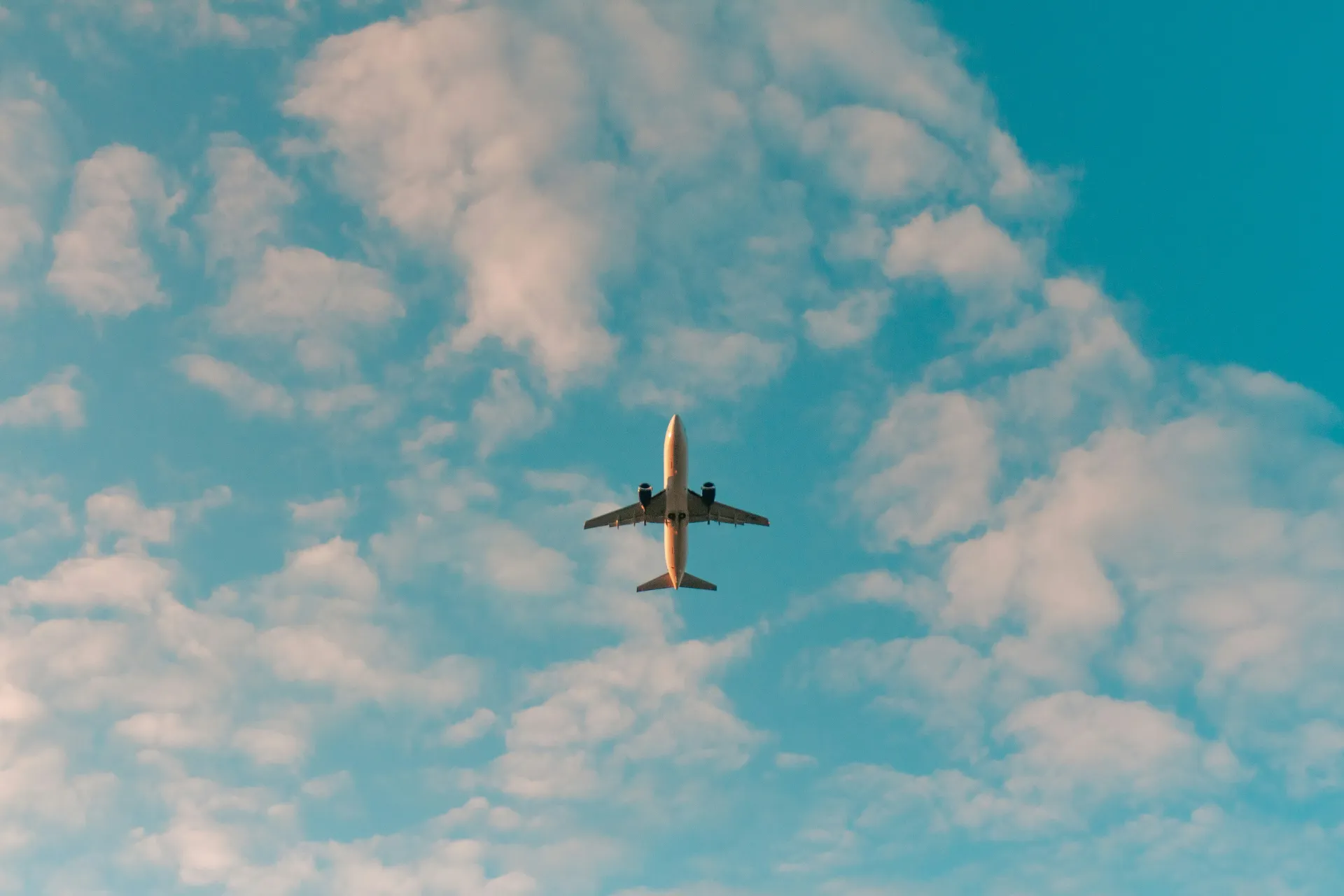 Plane in sky