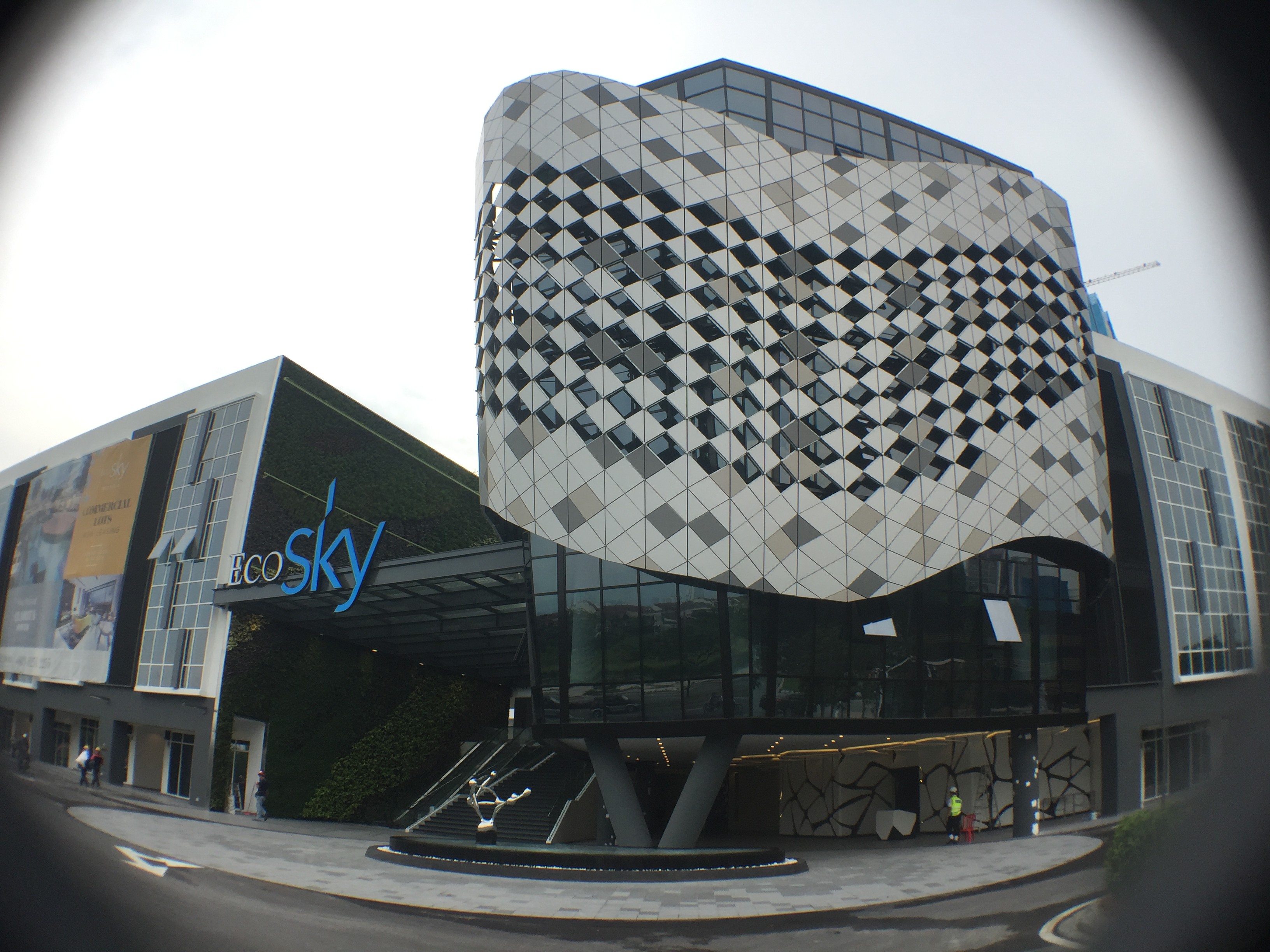 Exterior view of Eco Sky project by Asima Architects