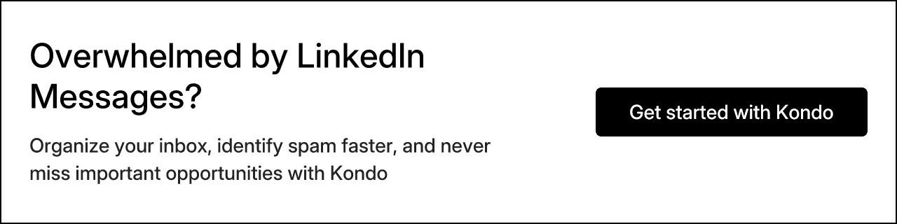 Overwhelmed by LinkedIn Messages?