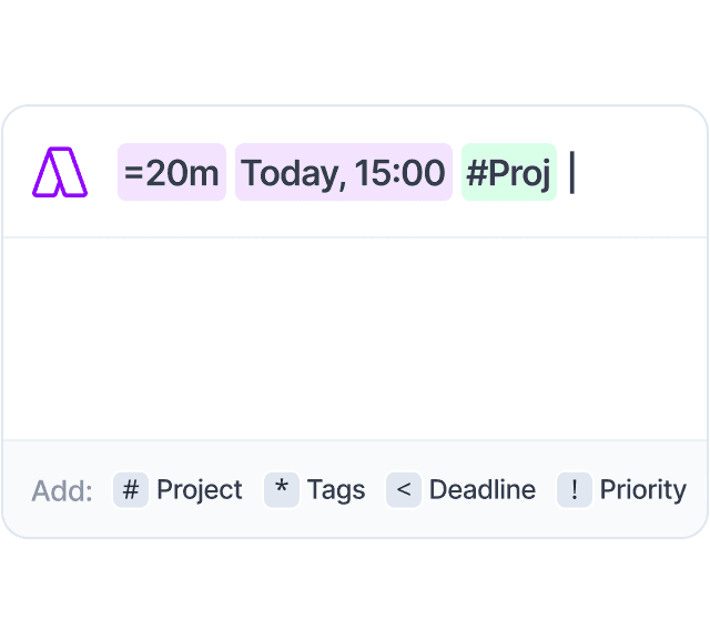Use NLP (Natural Language Processing) to plan a task by writing