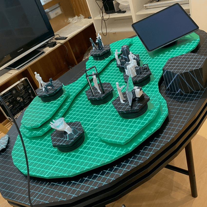 Interaktive Spielplattform Energiemesse – Designdialog BCG Platinion