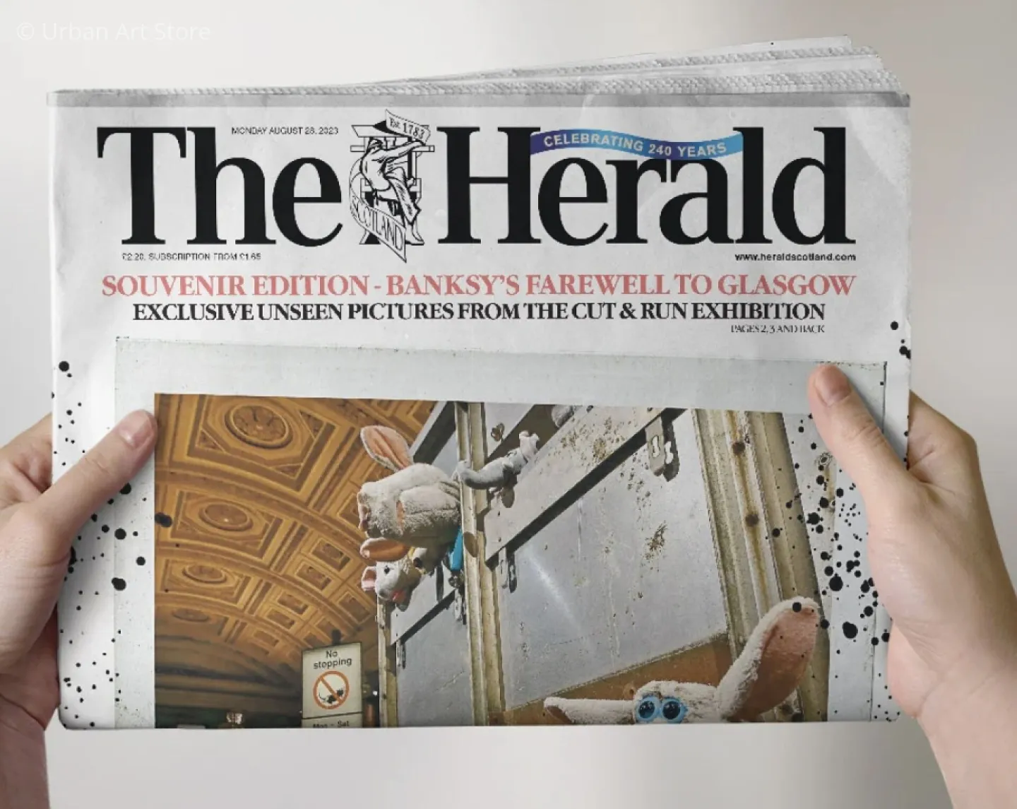 Collection: Banksy Souvenir Newspaper