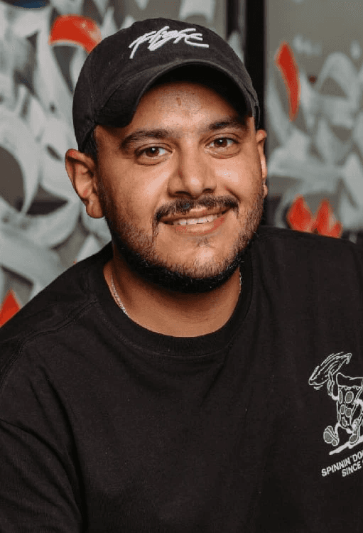 Portrait of a young man with beard