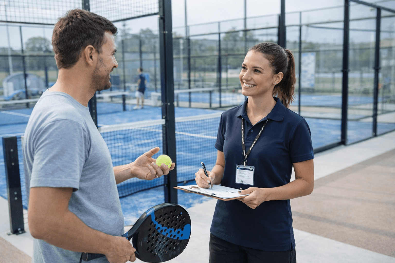 A price tag on a desk with a laptop and tablet