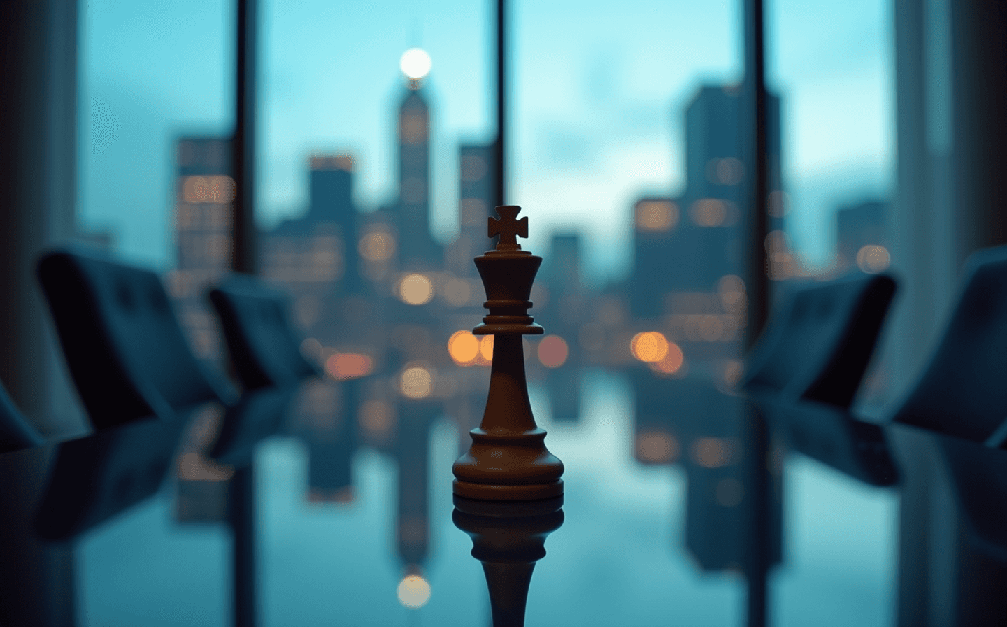 Virtual CISO advising a company executive on cybersecurity strategy and risk posture