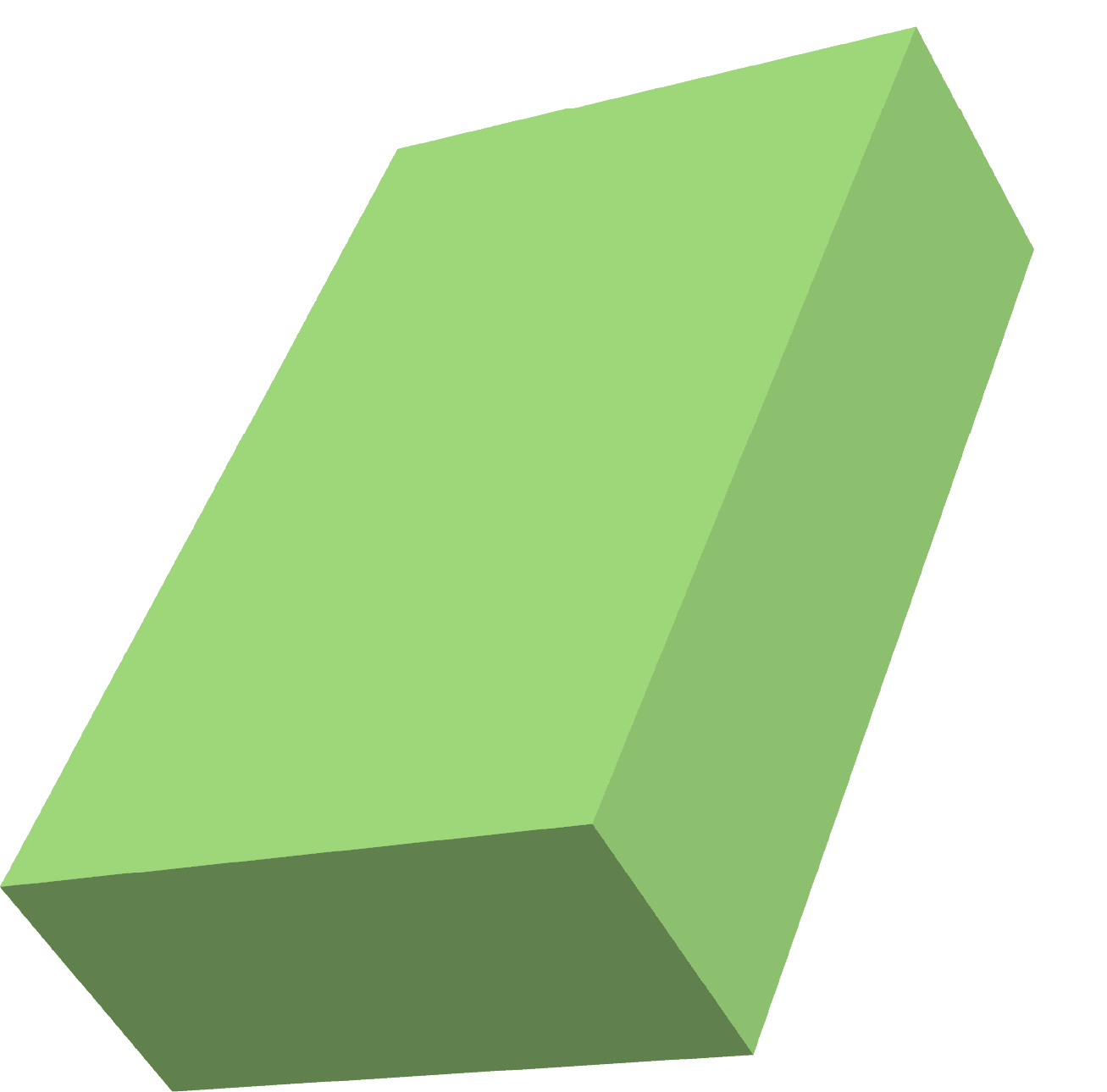 3d block shape