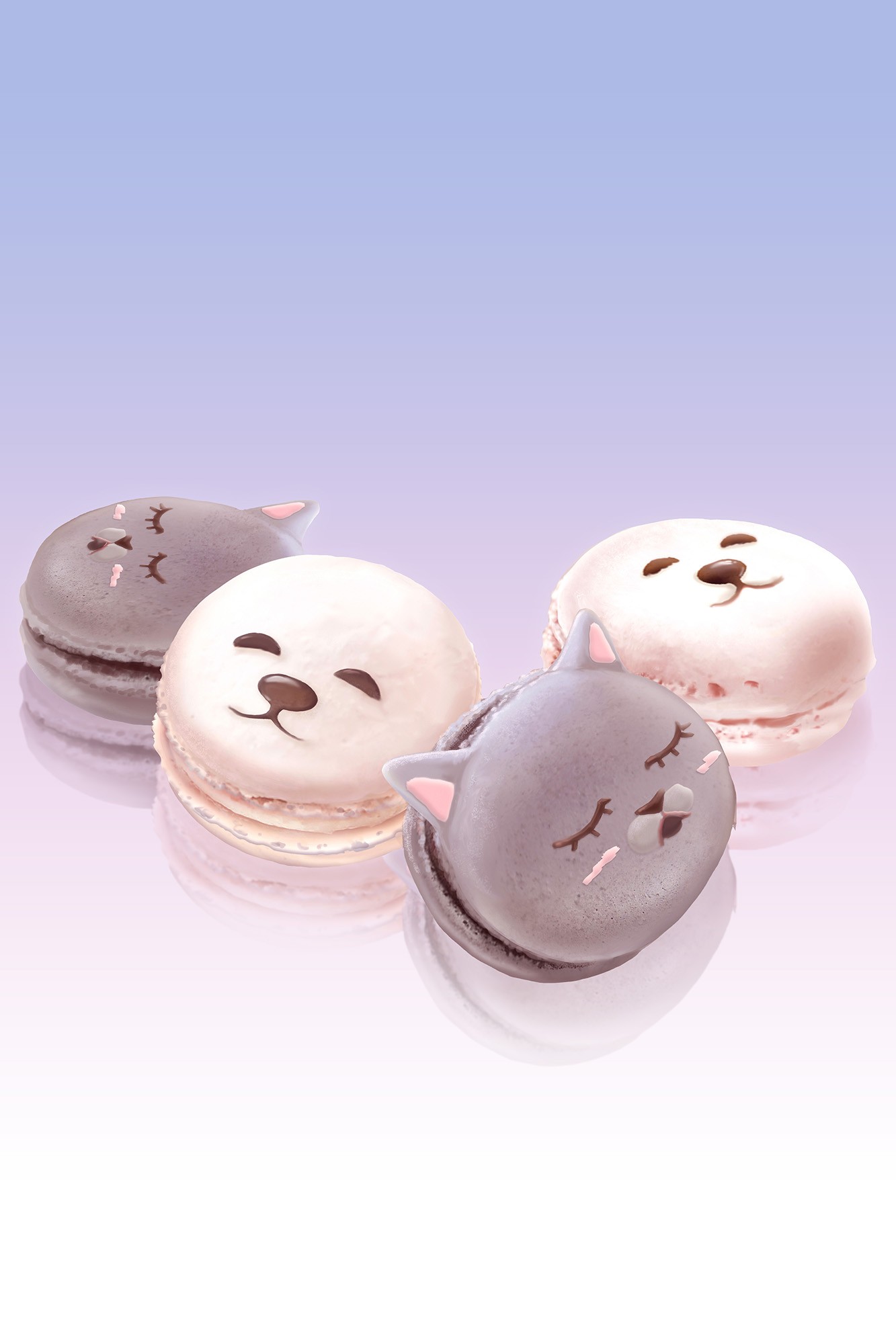 Smile Pup — Macaron