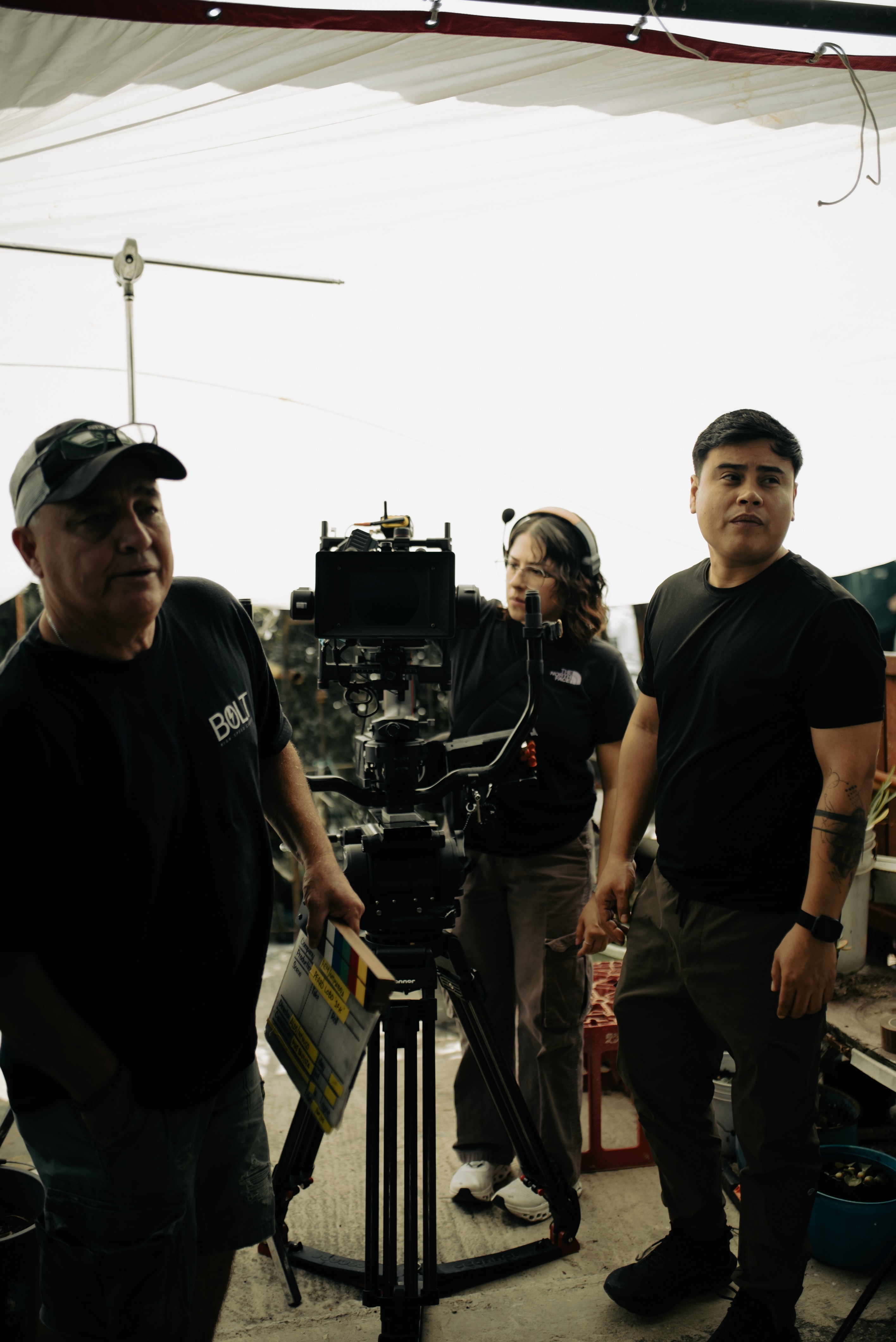 Behind the scenes of the custom jail set construction at Black Bear Studios in Monterrey, designed by Antimateria Films to create a claustrophobic environment for "Perro Lobo".