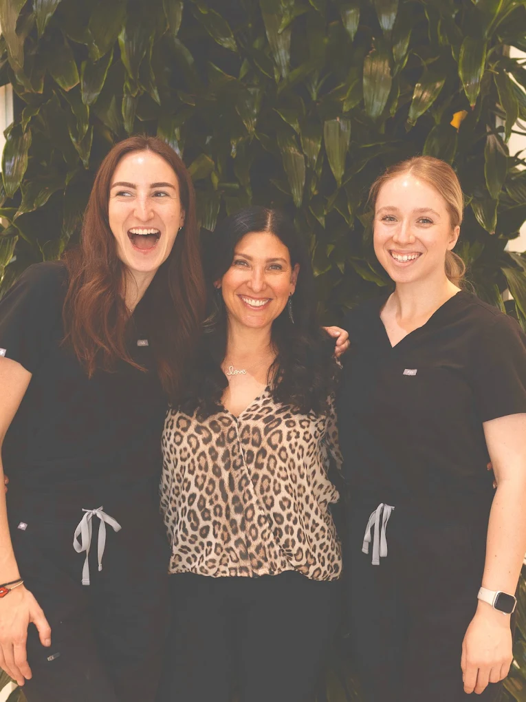 Dr. Laurel Linetsky-Fleisher, Taylor Gibson, and Laura Clements at Midtown Dental Studio on Eglinton in Midtown Toronto, Ontario | Best Dentist in Midtown Toronto, Ontario