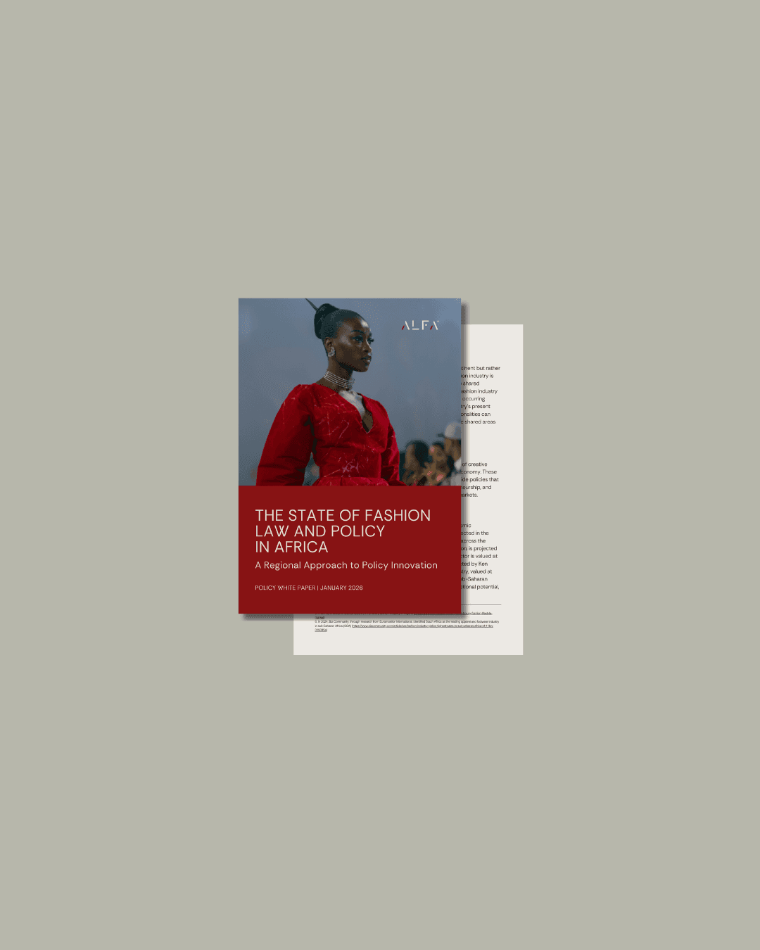 The State of Fashion Law in Africa: A Regional Approach to Policy Innovation