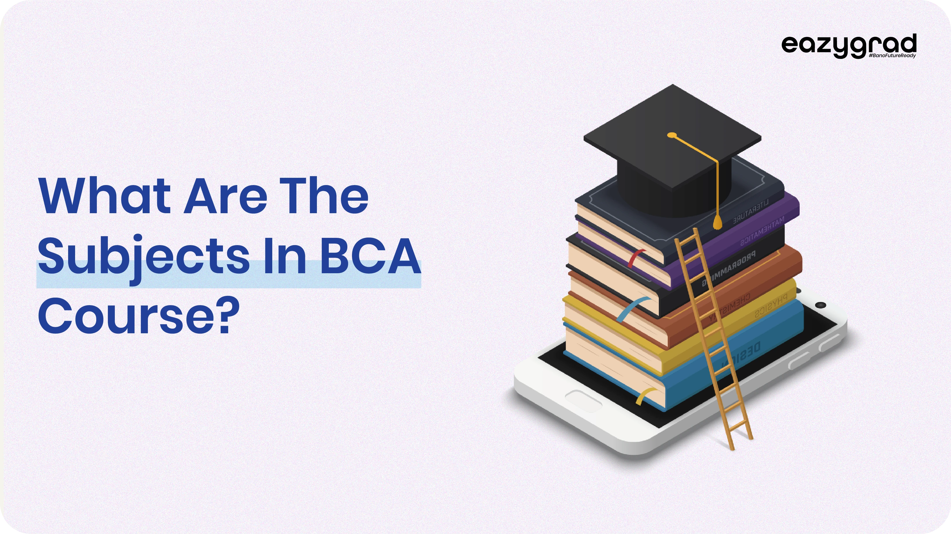 Image of what are the subjects in bca course 