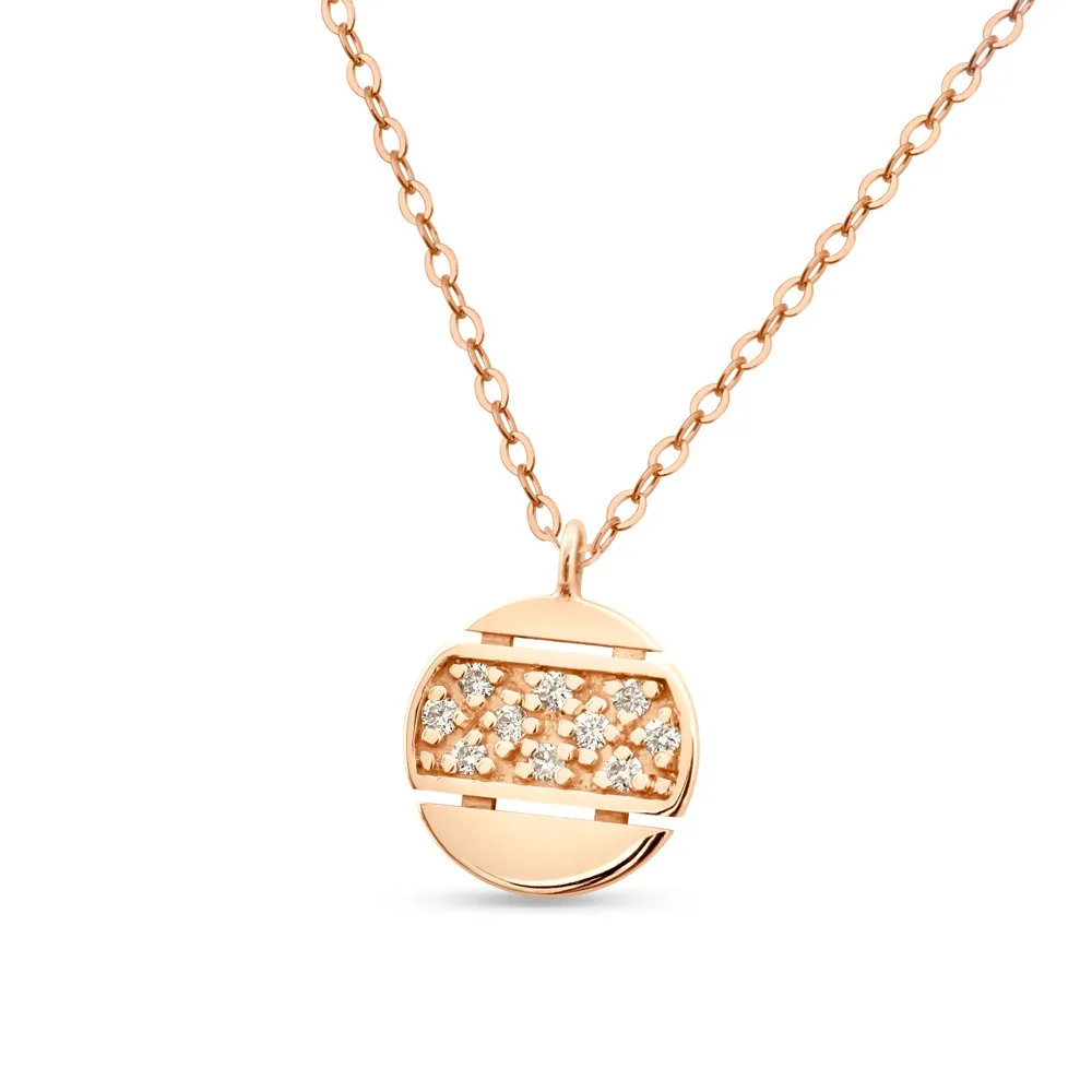 Collier Clozeau – Or rose