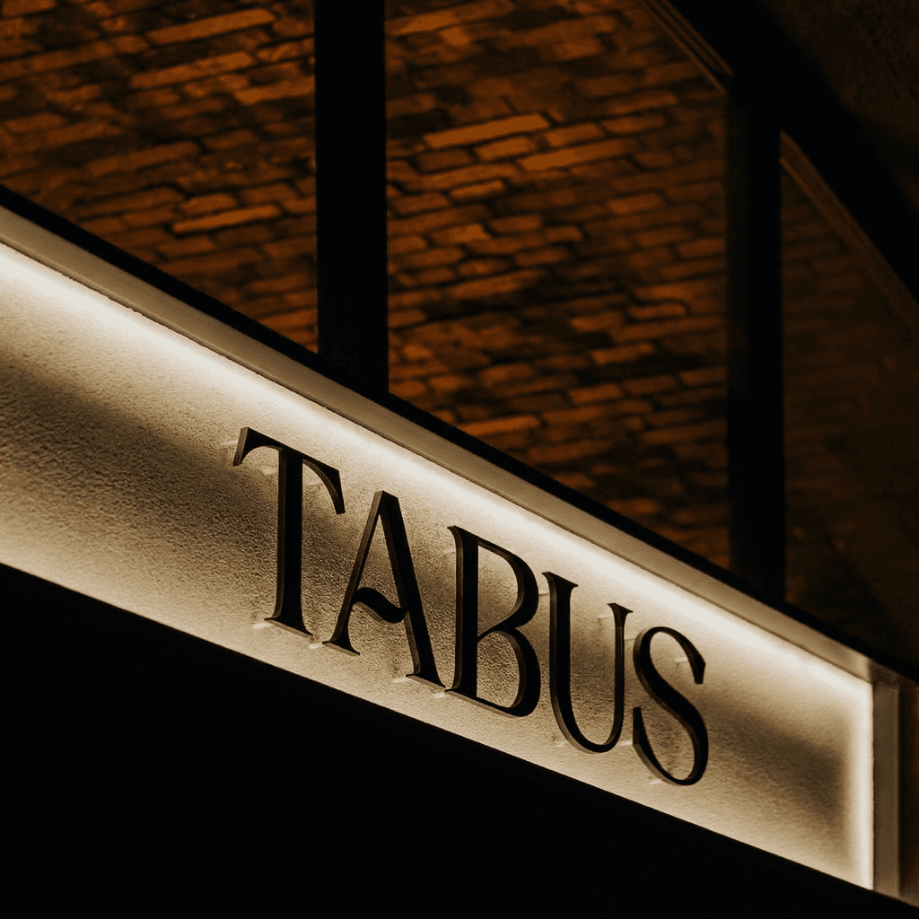 Restaurant TABUS — Sushi restaurant, WET Magazine issue Nº 03